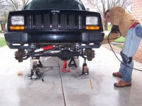 cleaning her up.jpg