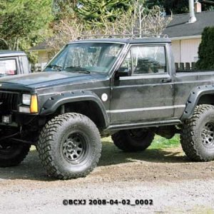 BCXJ89 - 1989 XJ Pioneer 6" Full Traction lift 35" Yokohama MT's D44 D30 Locked Chop Top 9000lb winch.. SOLD