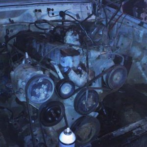Cherokee Engine after put in Waggy