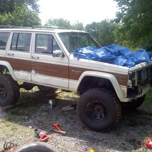 wagoneer swap 7 inches of lift