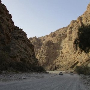 Oman, wadi exit