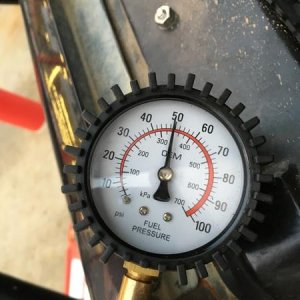 Fuel pressure