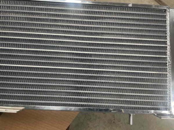BC1193 Radiator, view of core showing Bar and Plate structure