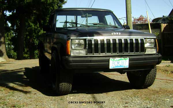 BCMJ87 - 1987 MJ 4cyl 5 speed short box very rare in these parts Winter of 08 Truggy Project, watch for this one comming out in the Summer of 09 it wi